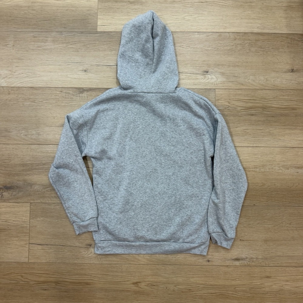 SHEIN New York Brooklyn Empire City Gray Pullover Hoodie Men's Medium M Fleece - Picture 5 of 7